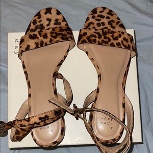 A New Day Animal Print Women's Sandals